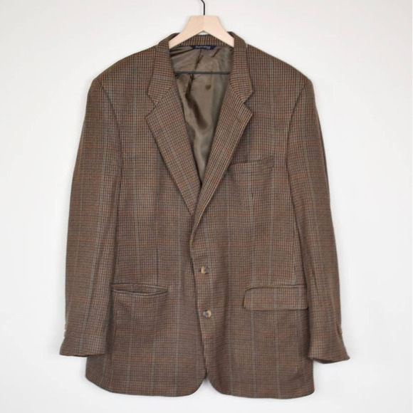 Burberry Other - VTG BURBERRY Check Plaid Sport Coat Blazer